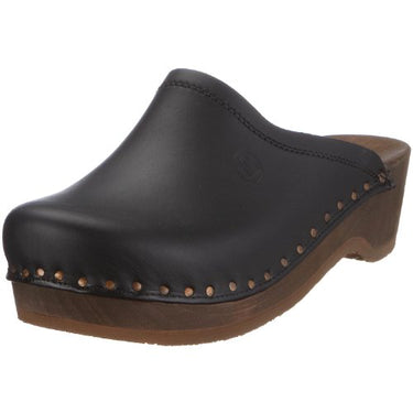 Berkemann Herren natuur-teffler Pantoletten, Schwarz, 48.5 EU im Sale